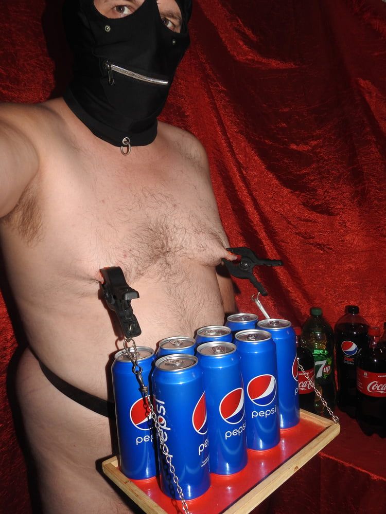 Slave serve Pepsi at Party #2
