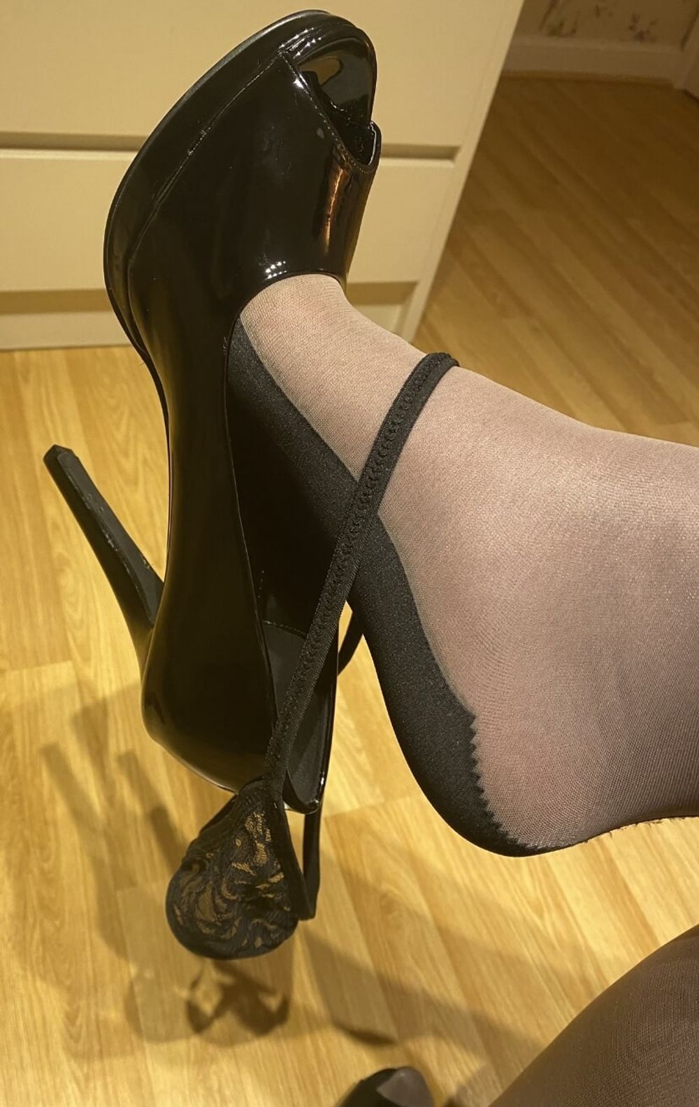 Seamed nylons  #2