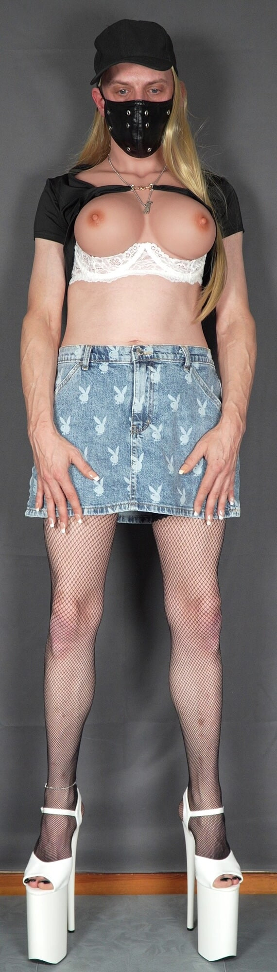 Playboy Denim Skirt #23
