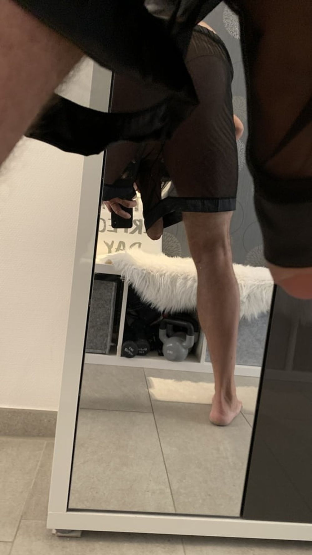 XXL 31cm Cock in Shorts #2