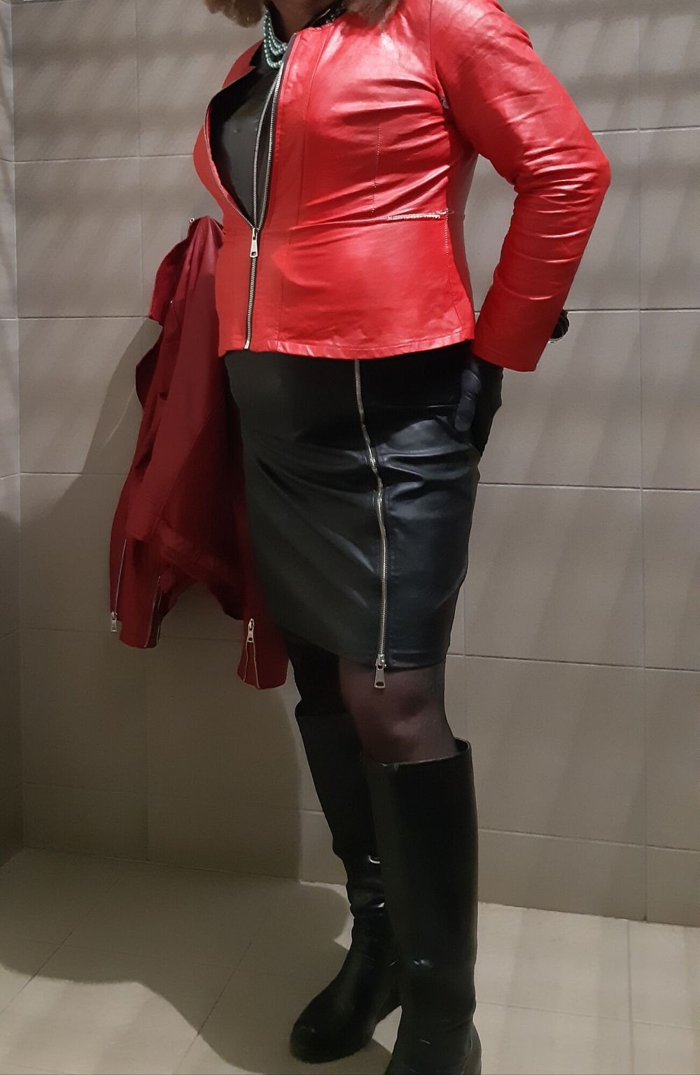 Red leather #7