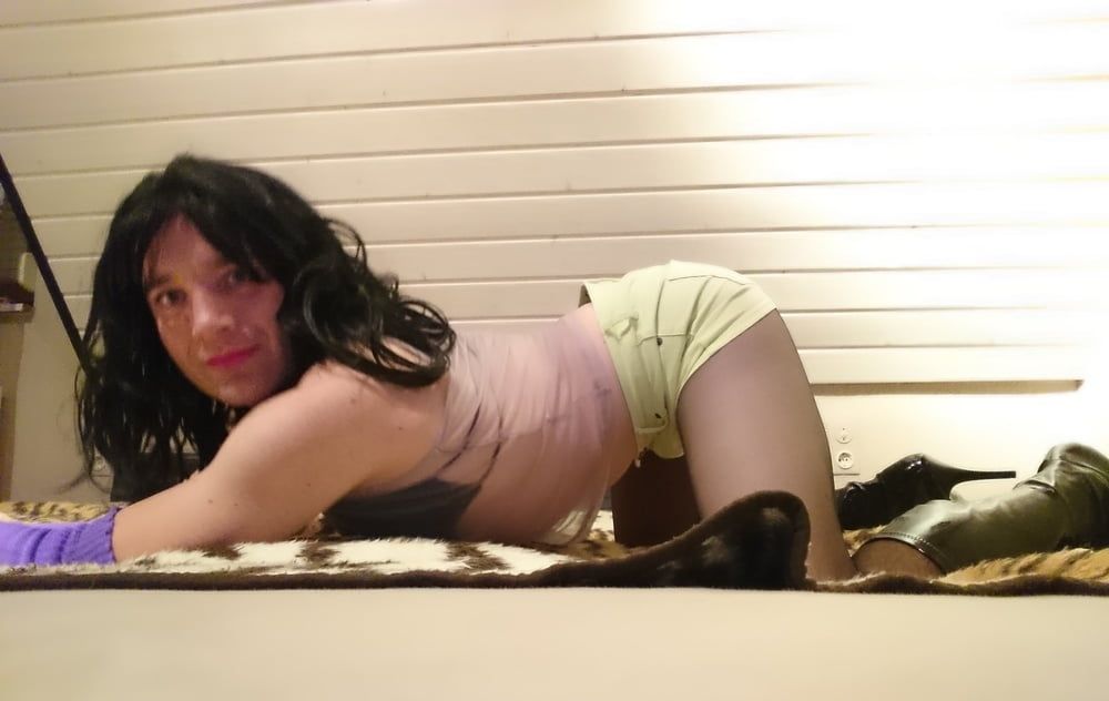 Sissy femboy alone at home (2019) #9