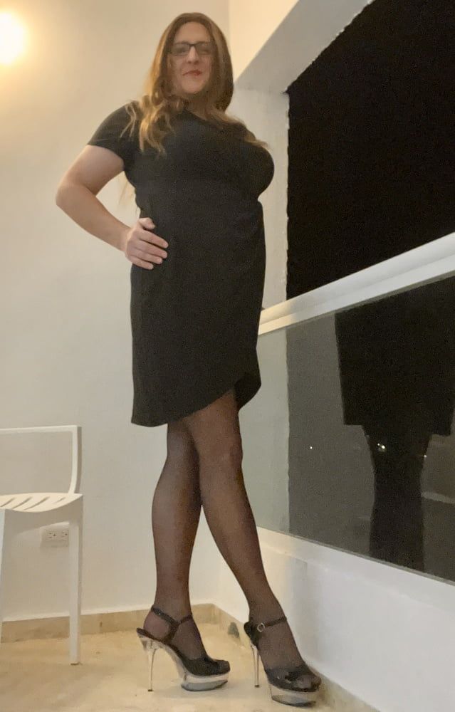 Sissy in black dress #25