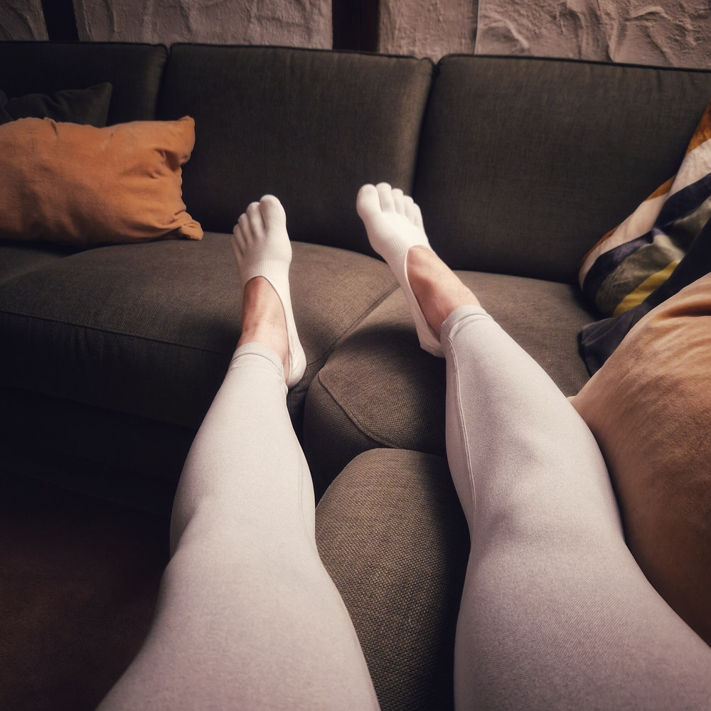 Do you love my ankle socks and sport tights, honney? #2