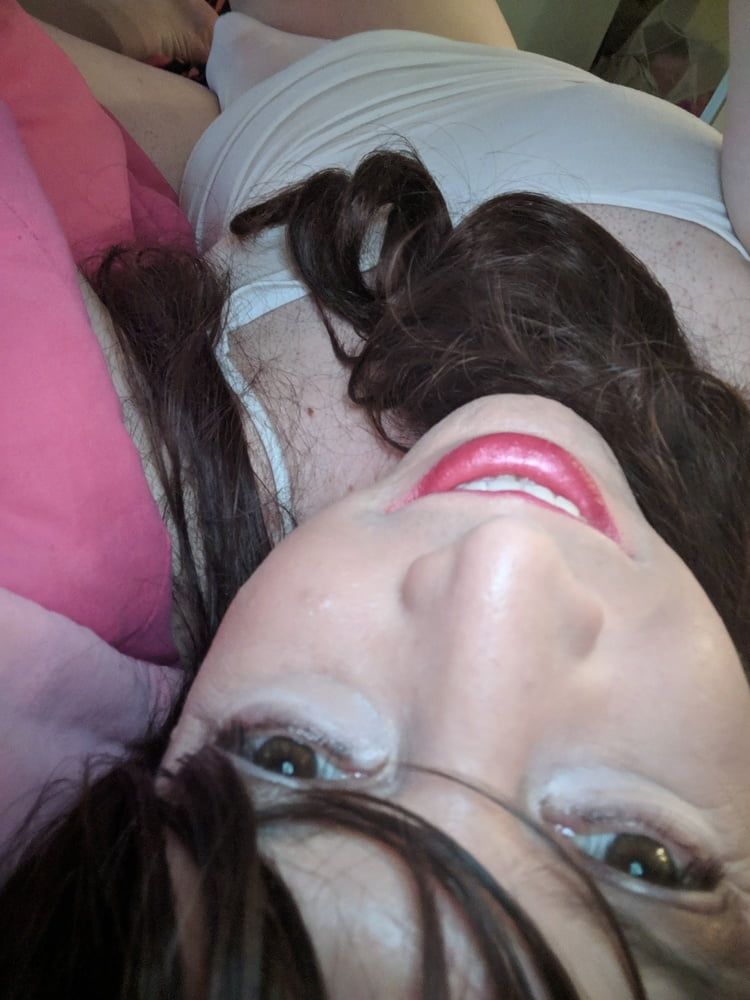 BBC Addicted Sissy Laying in Bed Dreaming about Black Men #24