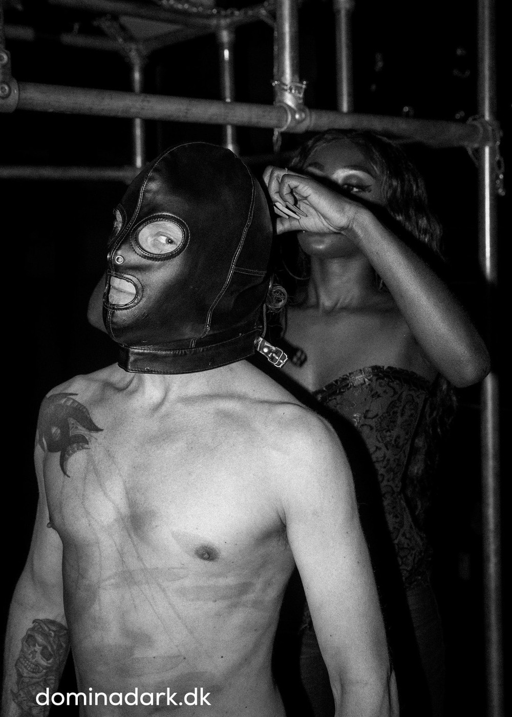 Behind the scenes from a BDSM Femdom shoot #16