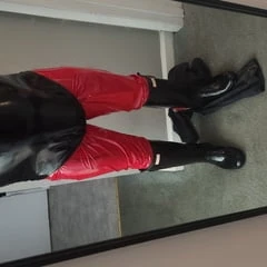 Black and red 