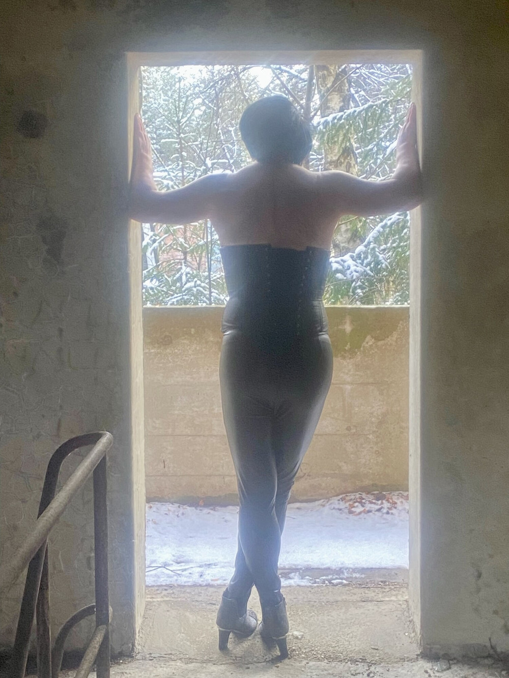 Claudia - My First Outdoor Shooting - lost place  #18