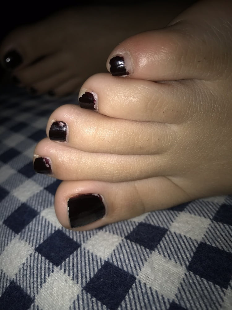 Cum Covered Latina Toes #9