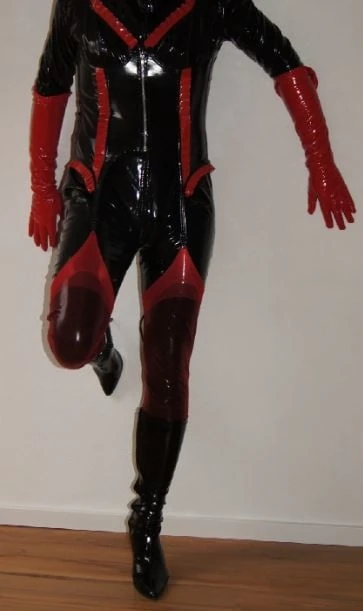 Black and Red Plastic #14