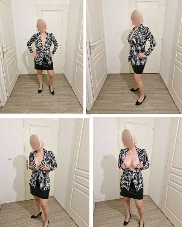 Moi habillee Secretaire coquine