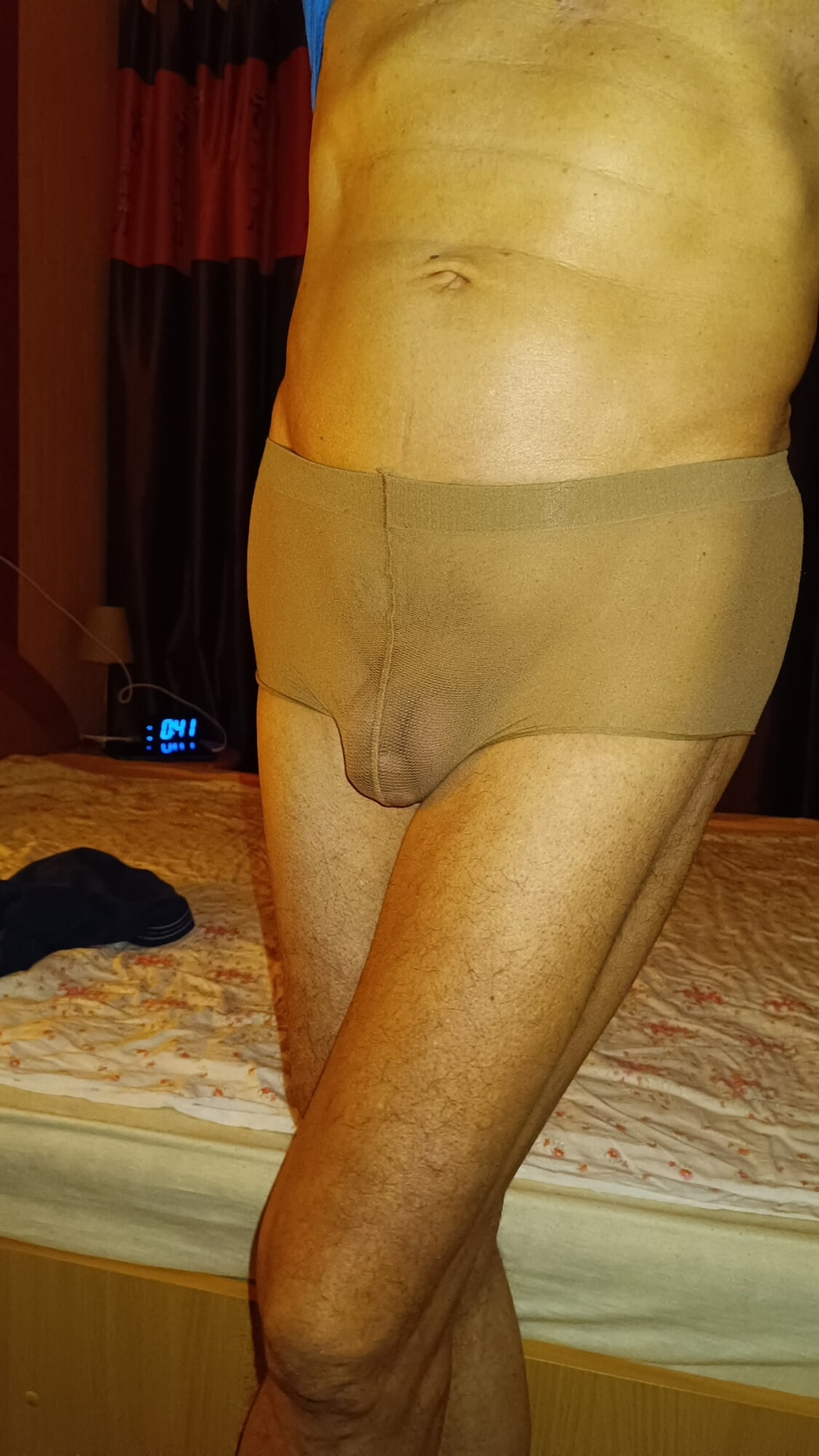 In transparent panties. #10