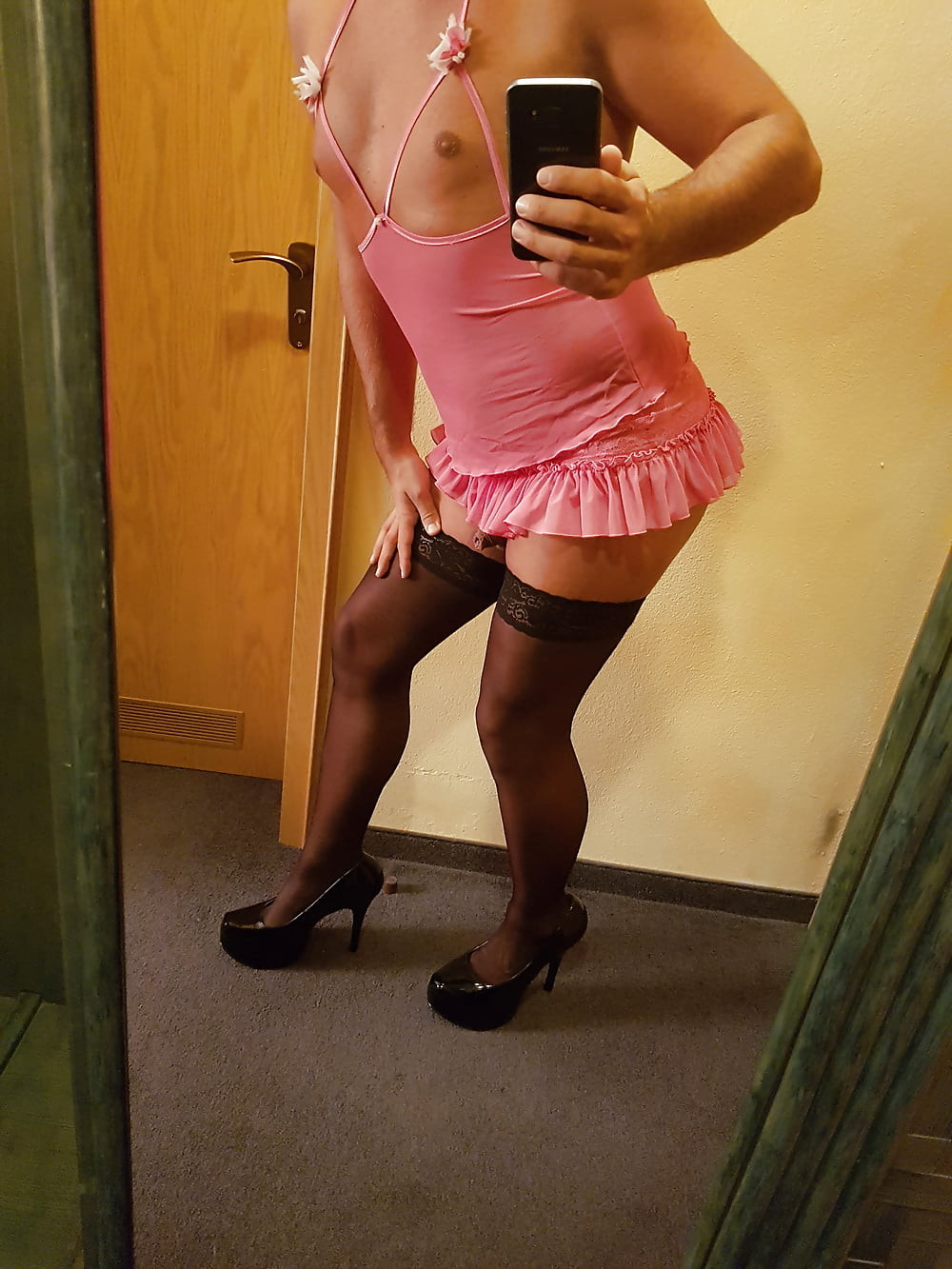 CD Sissy in mini skirt #4