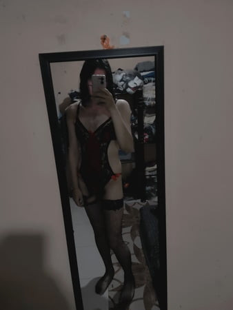 Large collection of lingerie.