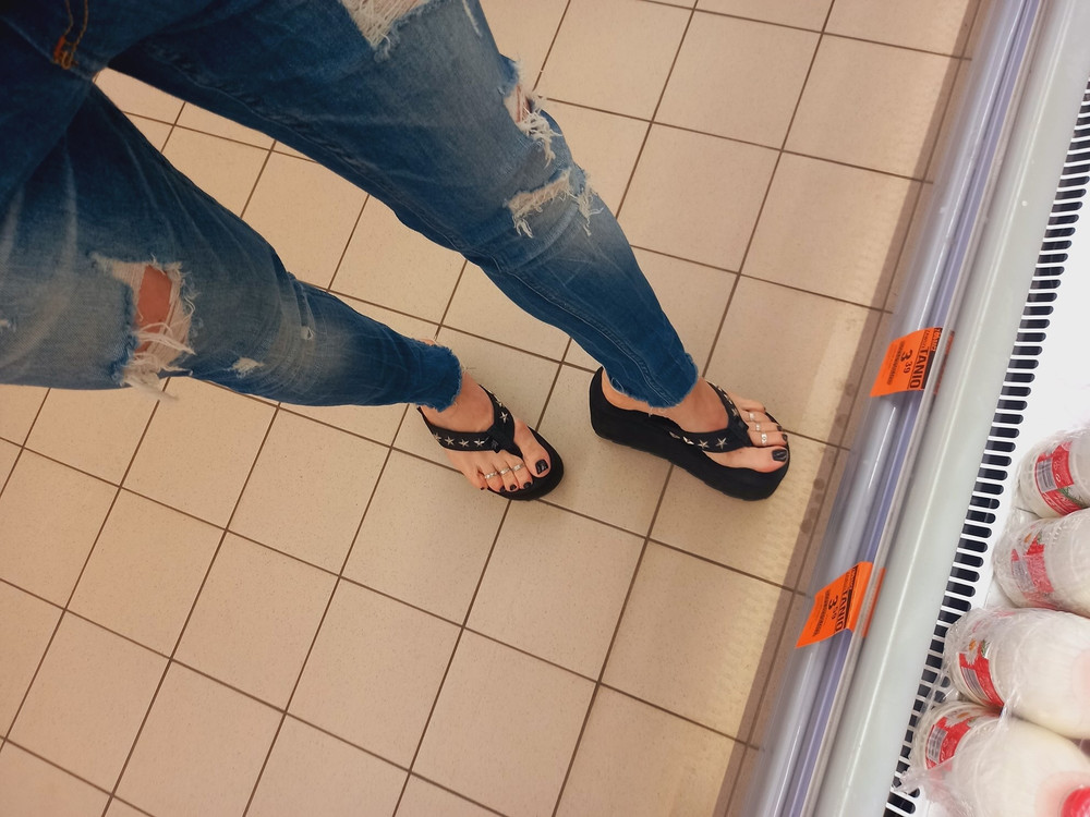 public crossdressing - shopping #14