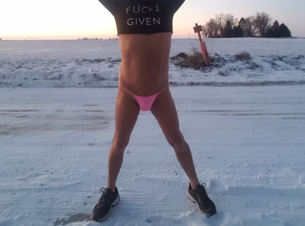 Pink Panties in public #28