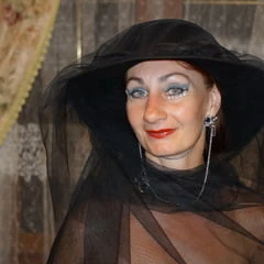 In the black veil