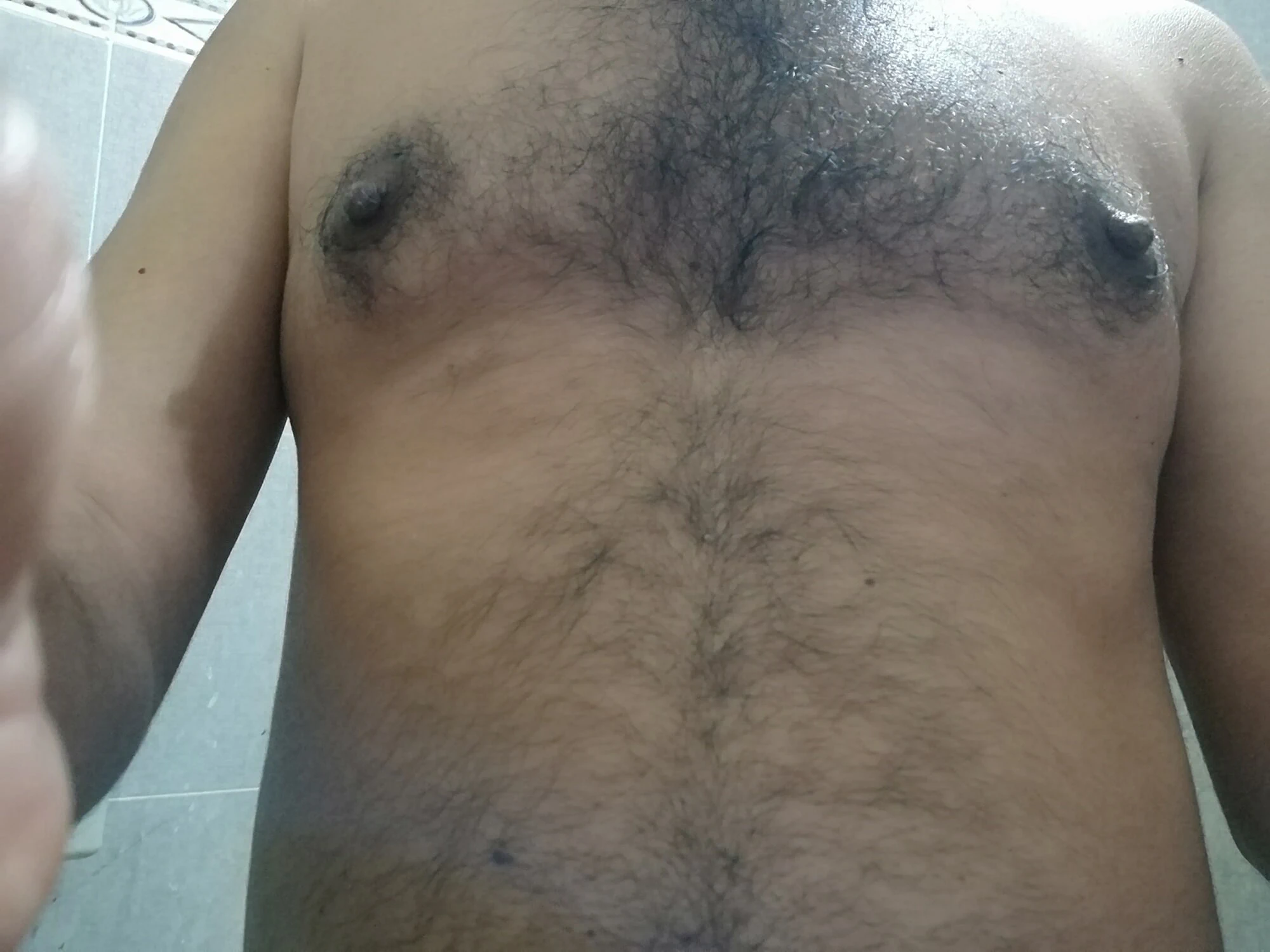 My hard nipples