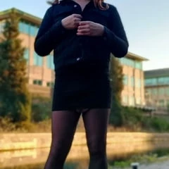 Outside sissy