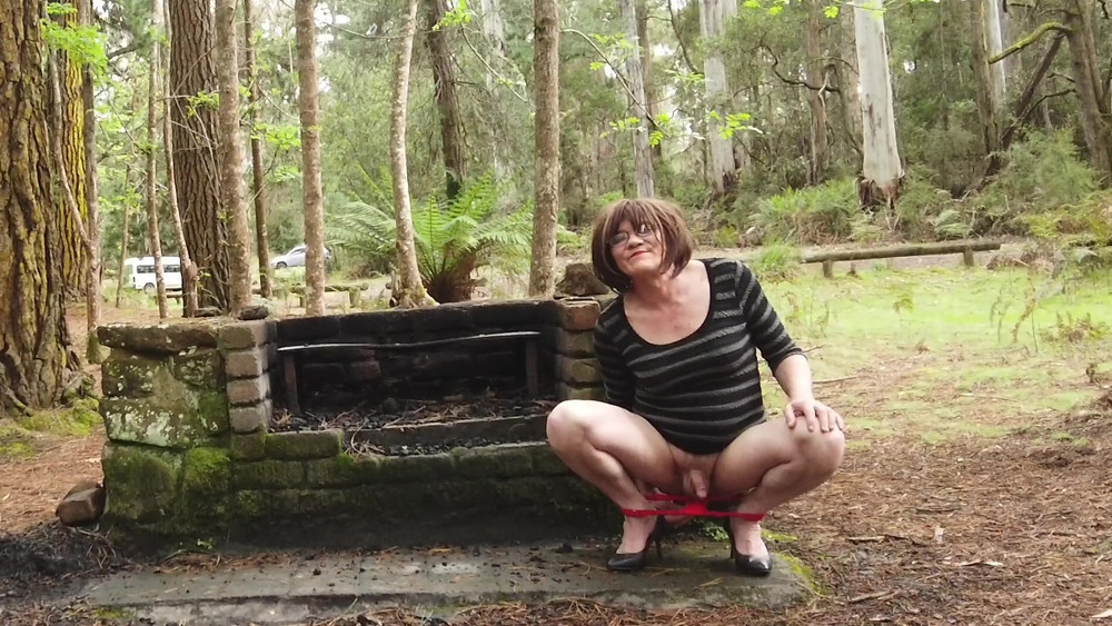 Crossdress Roadtrip - BBQ Dildo #15