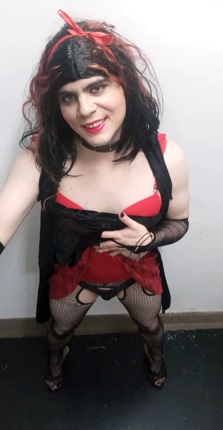 Sexy Goth Crossdresser Felixa #4
