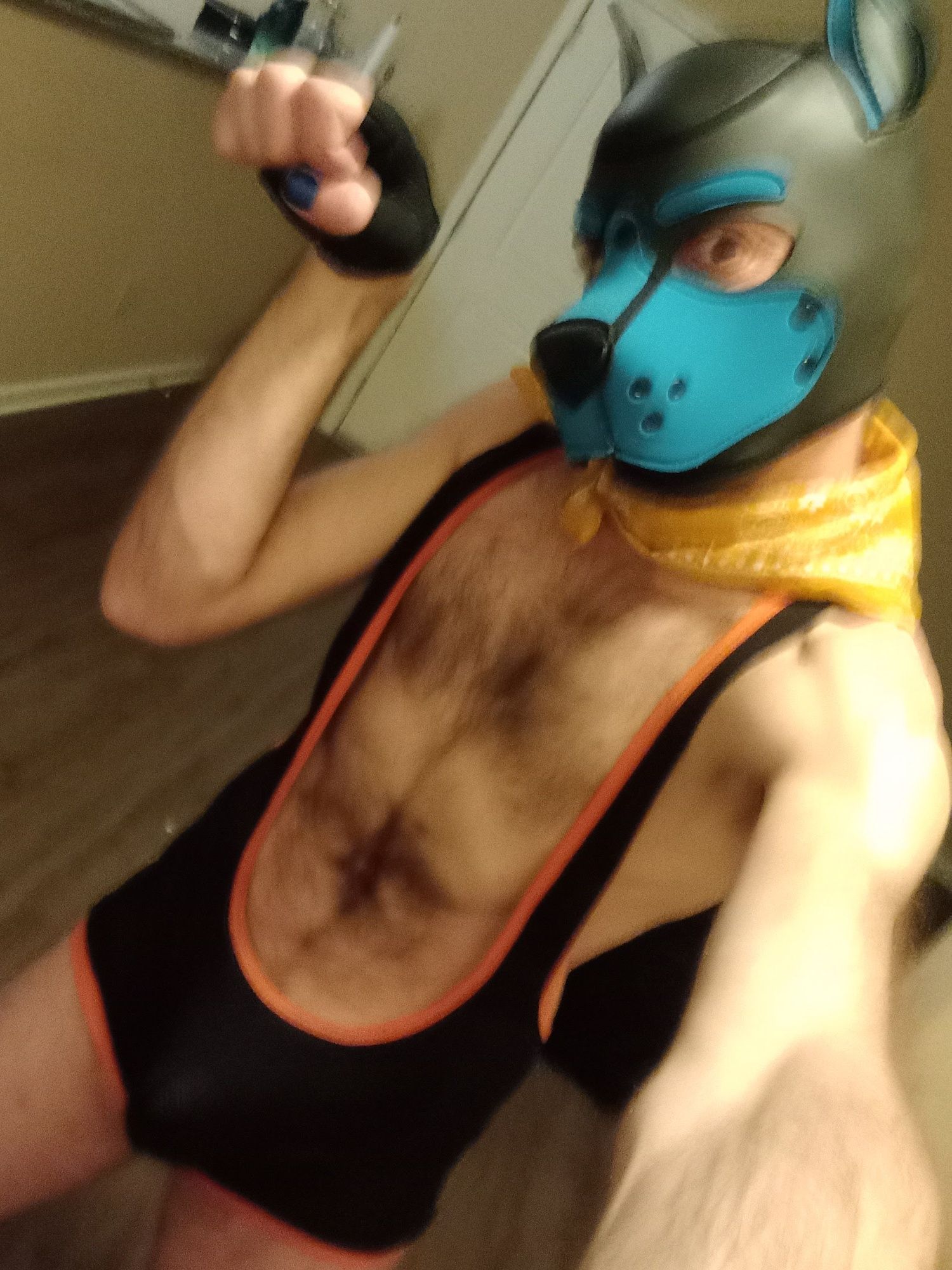 Puppers Showing off in underwear...again #30
