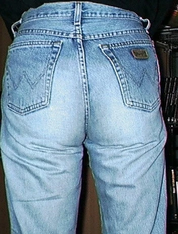 Jeans butt