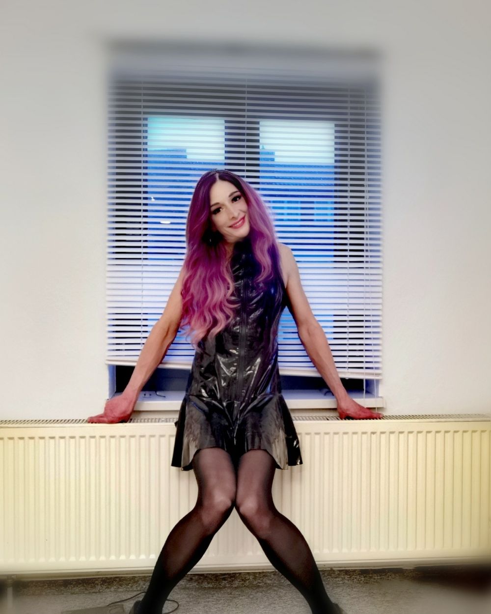 New wetlook dress #4