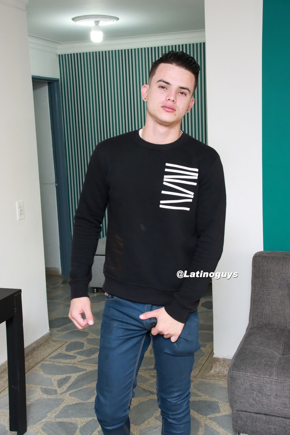 Emilio Fingering his Ass #2