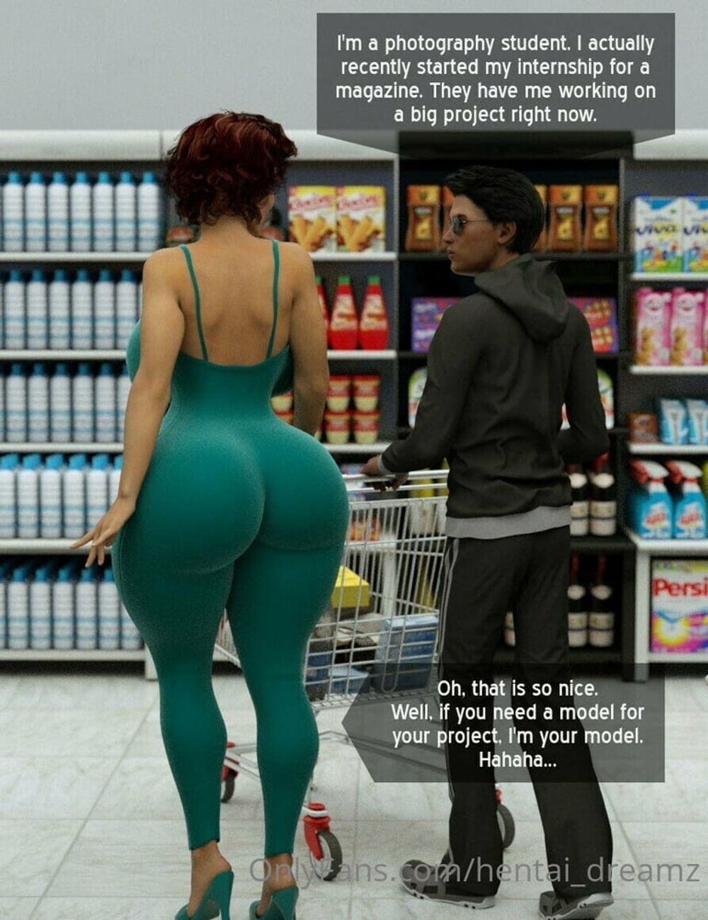 Horny At The Supermarket #13