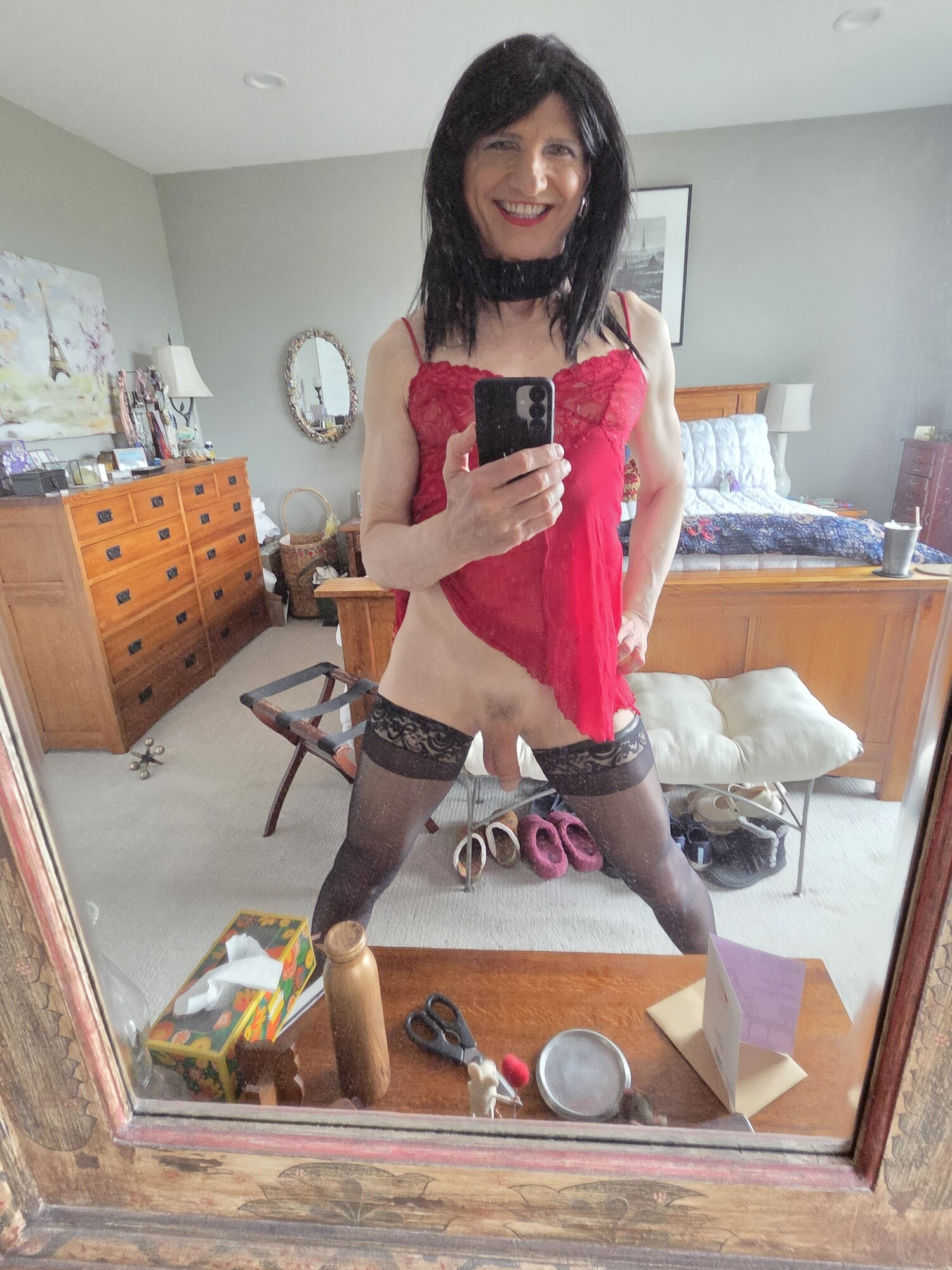 Red lingerie #49