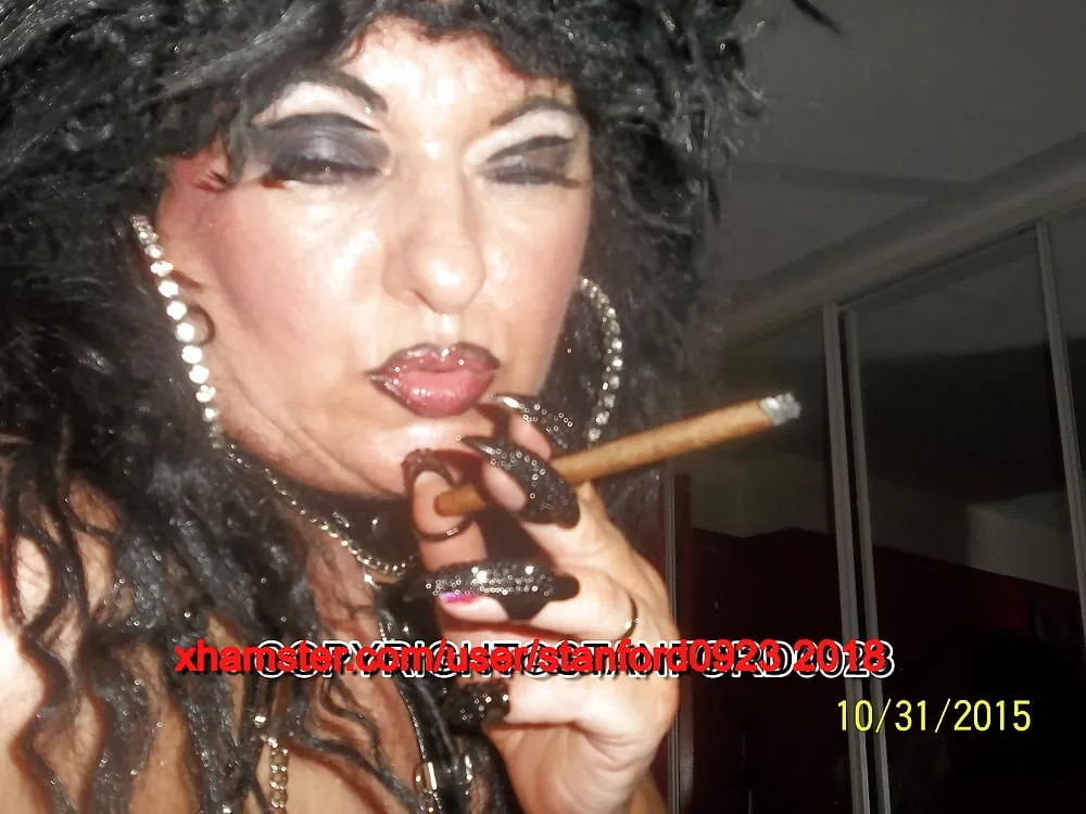 SLUT SMOKING CIGARS 2 #46