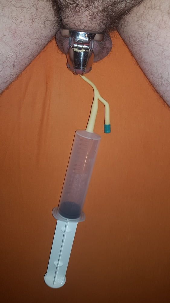Catheter sounding with my urine 2 #46