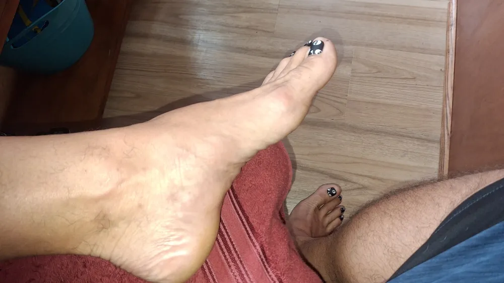 My Pedicured feet #18