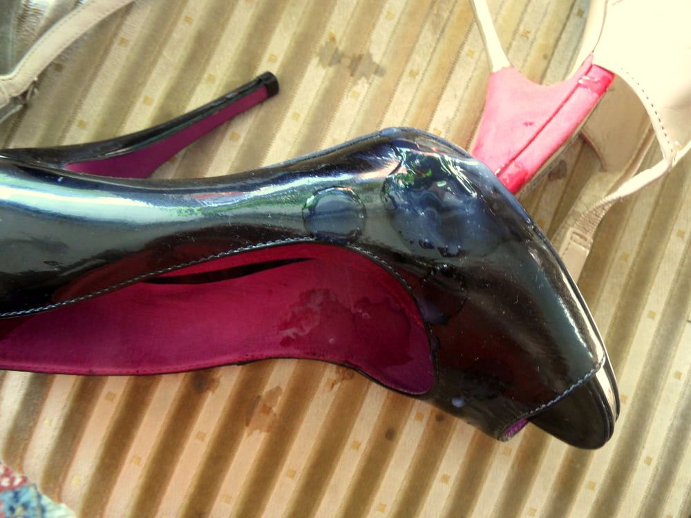 High heel cum shot #14