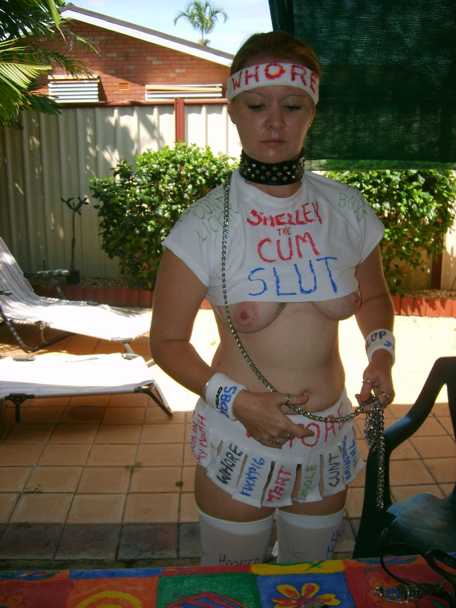SHELLEY CUMWHORE PARTY COSTUME
