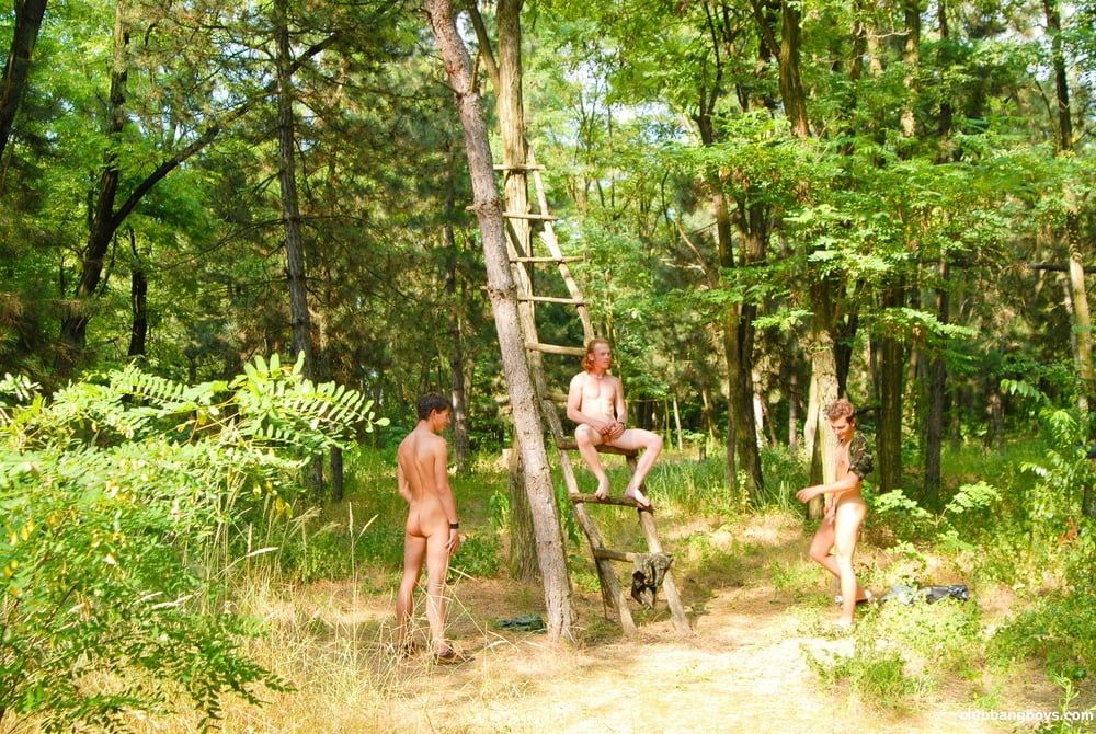 Twinks Fuck Deep in the Forest  #6