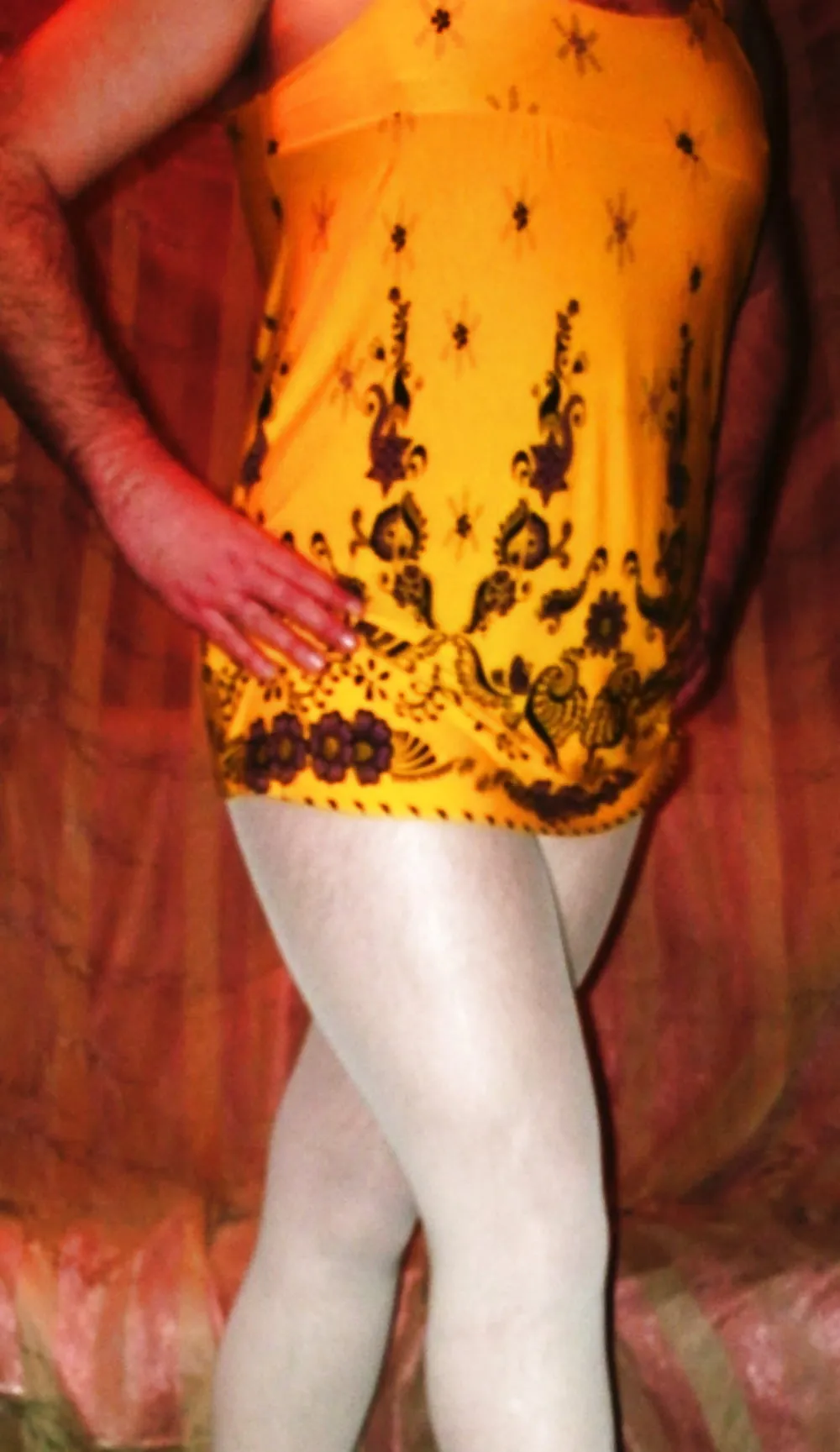 Sissy Boy Lovelaska - Yellow sarafan #6