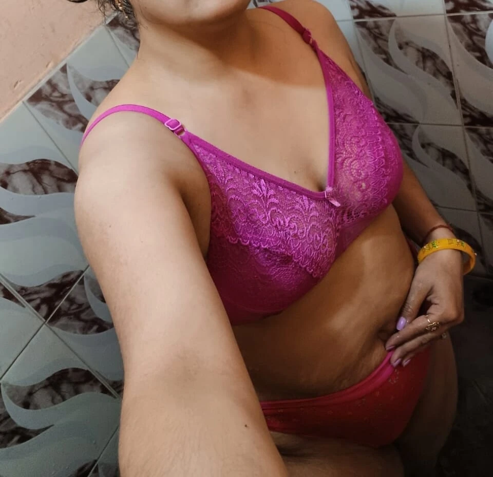 Desi Wife Naked in bathroom #14