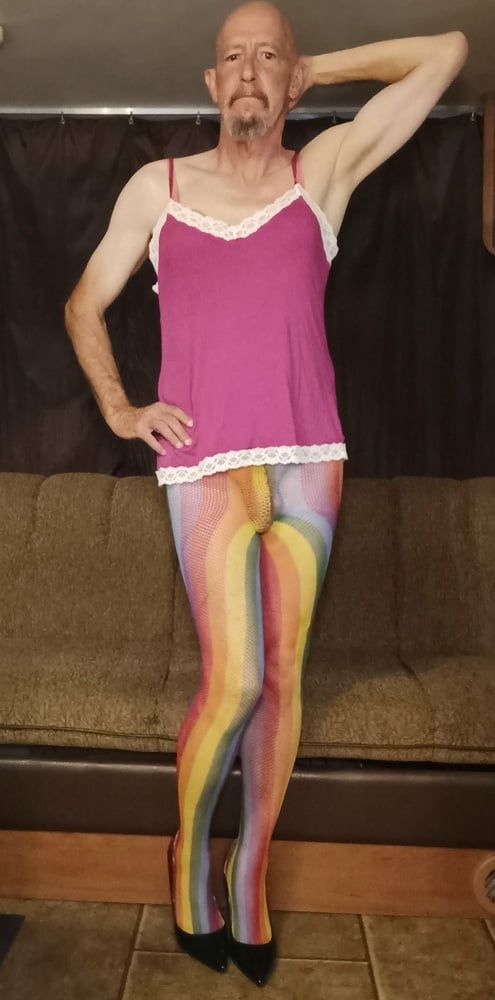 Faggot Andrew Brown Getting Ready for Pride Month #4