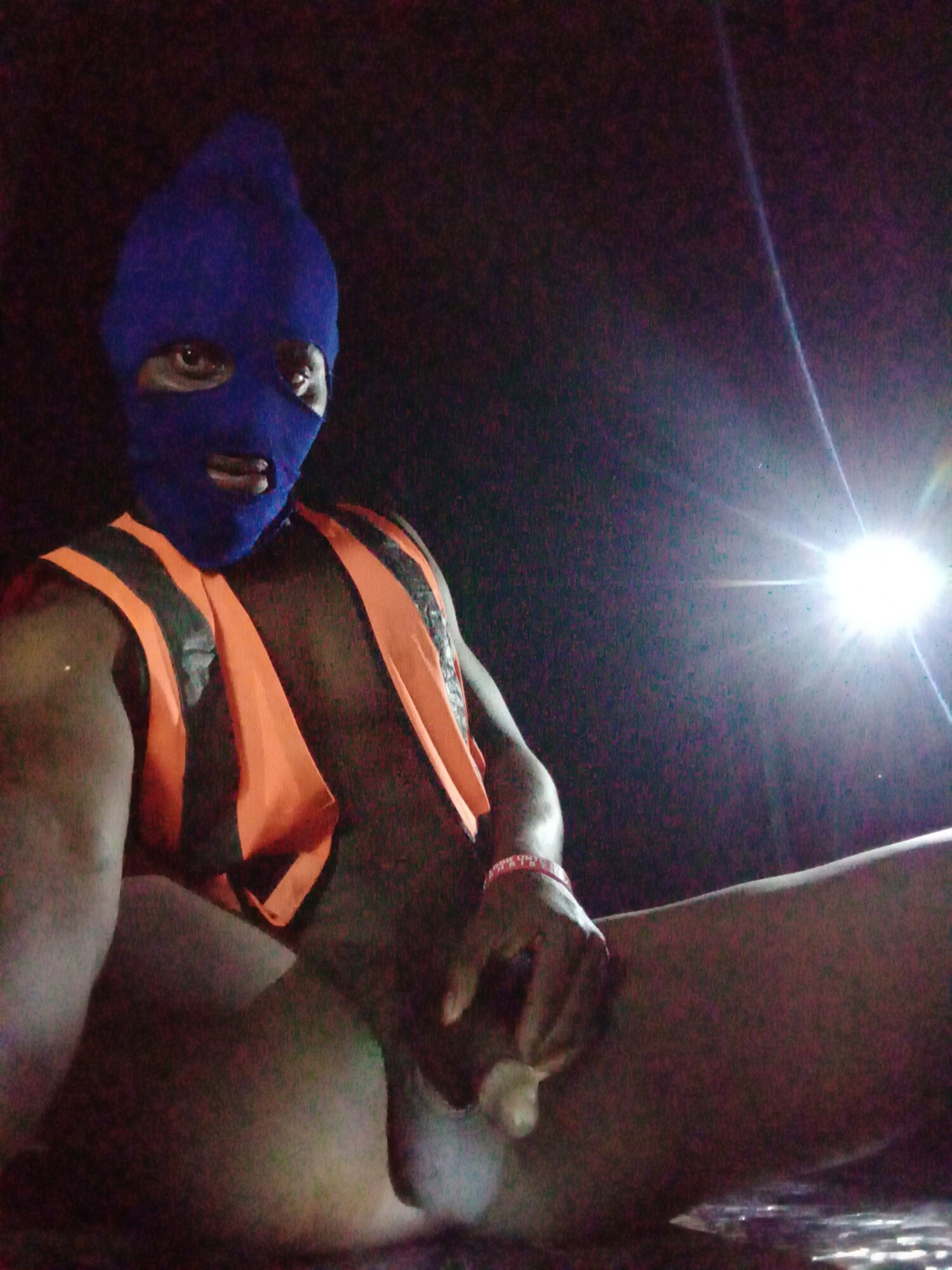 Late night cum from a bareback hunk, my black big dick episo #2