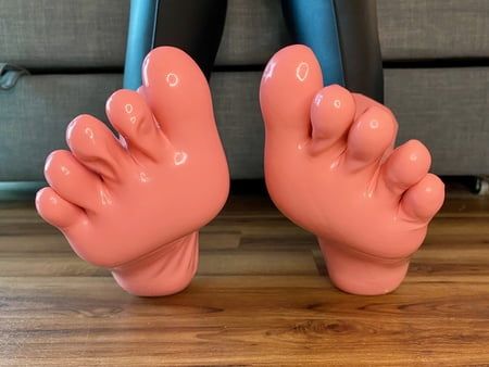 Strawberry Shortcake Latex Toe Socks