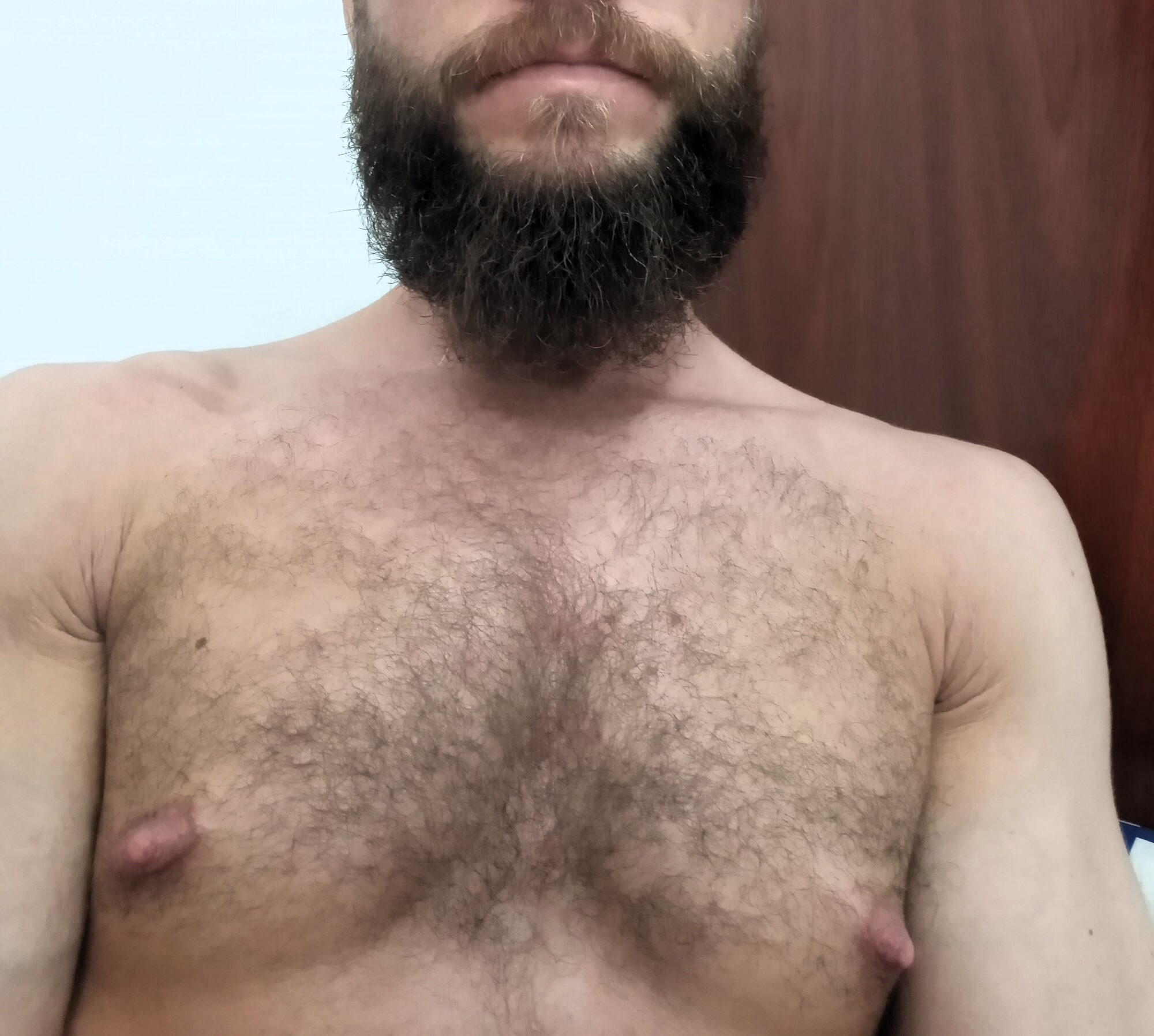 Beard, Hairy Chest and Big Nipples #5