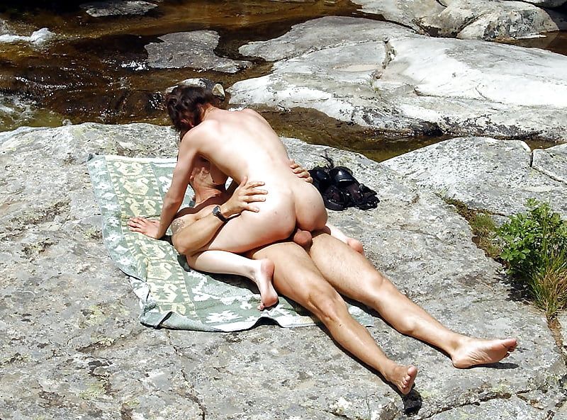 Nude beach sex photo #7