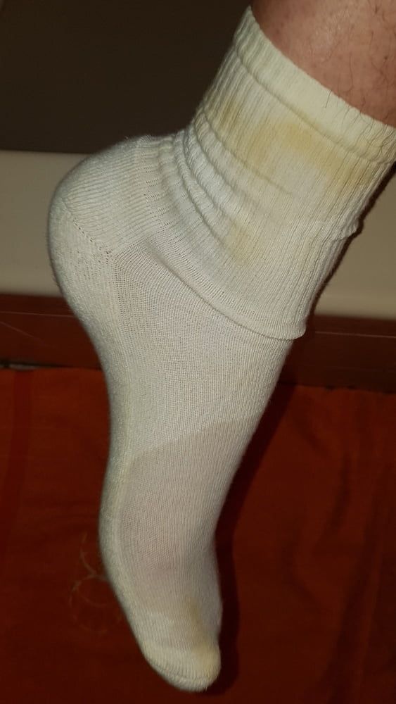 My white Socks - Pee #41