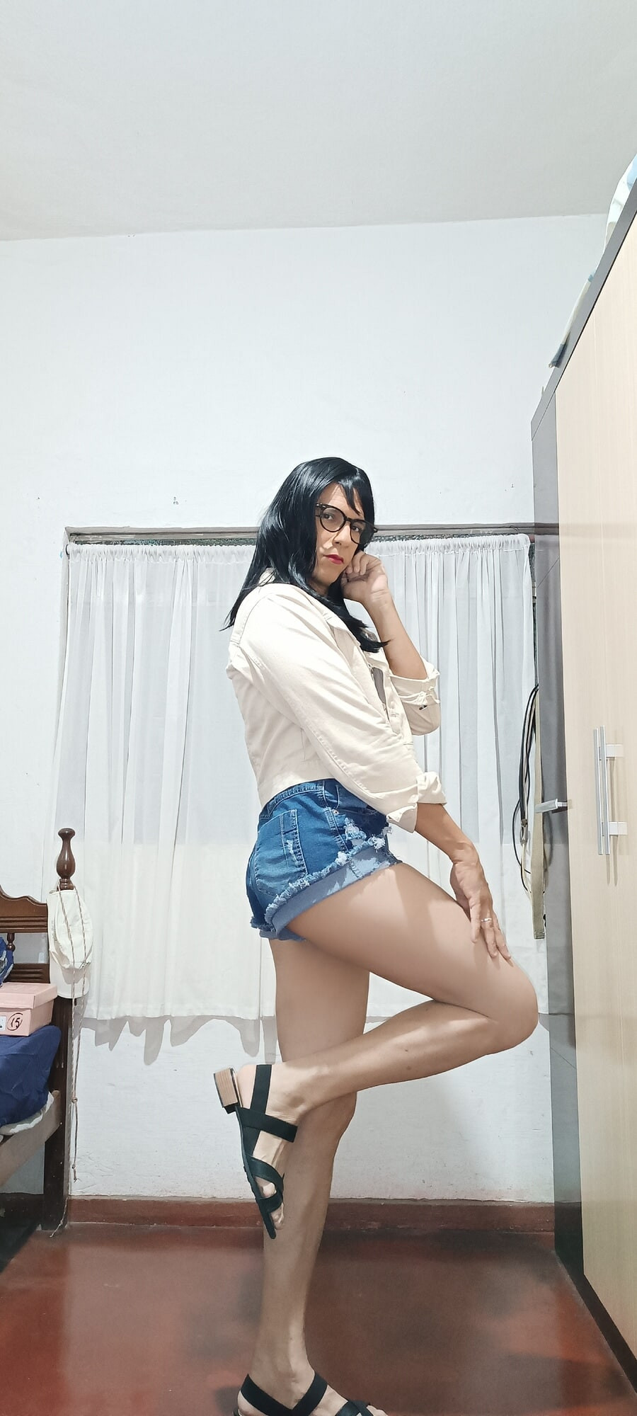 Sakura Nakamura Shorts jeans  And Shorts Gym  #10
