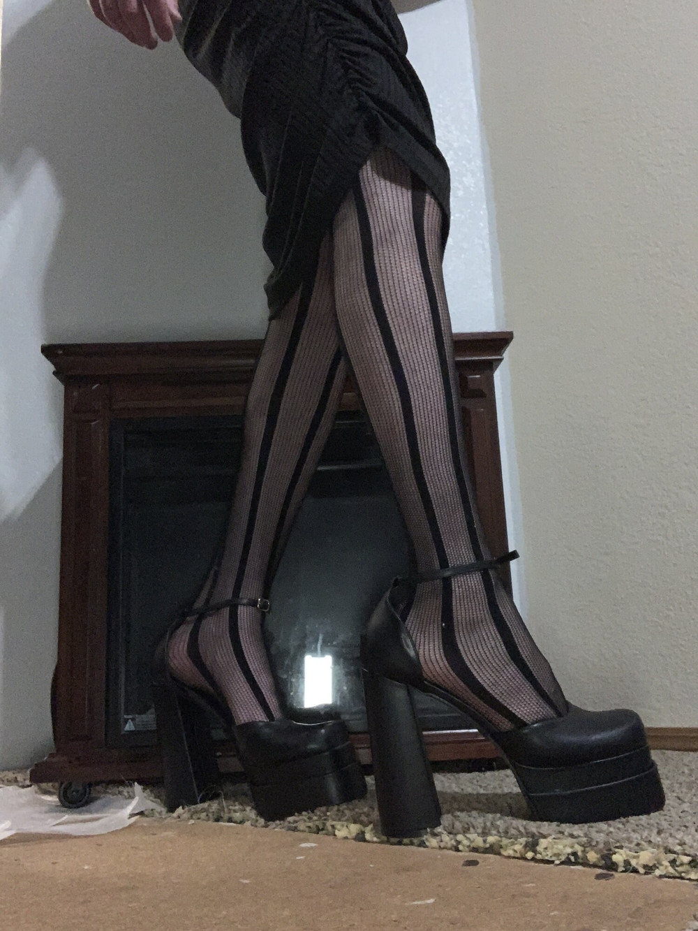 New stockings and heels #3