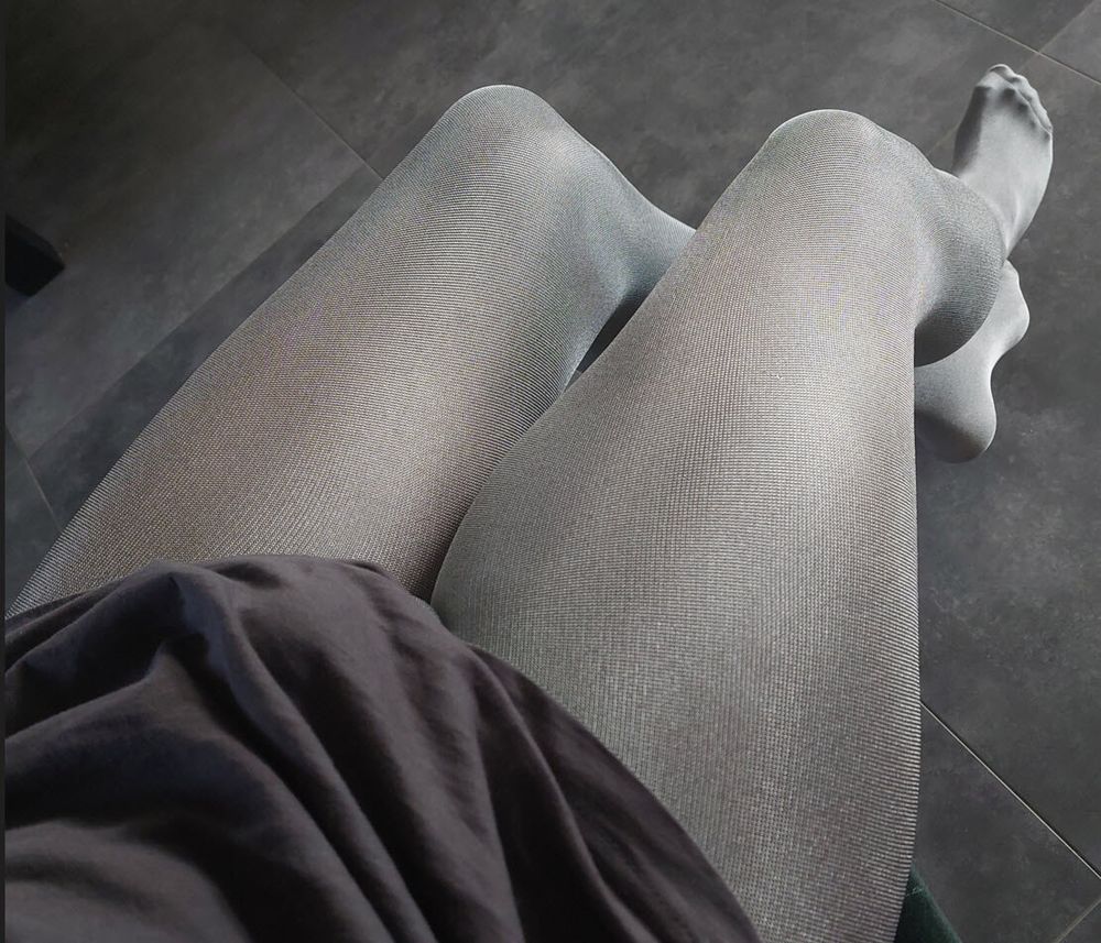 Silver pantyhose #2