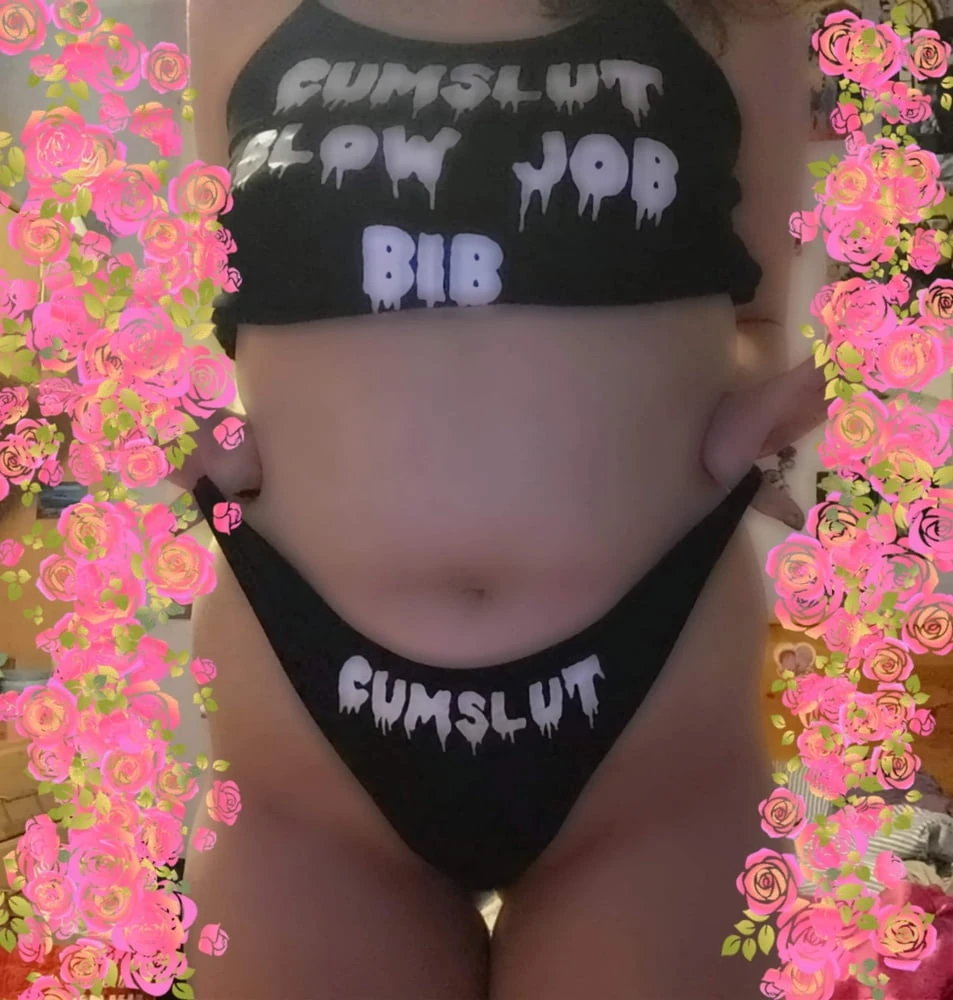 Cumslut Blowjob Bib  #37