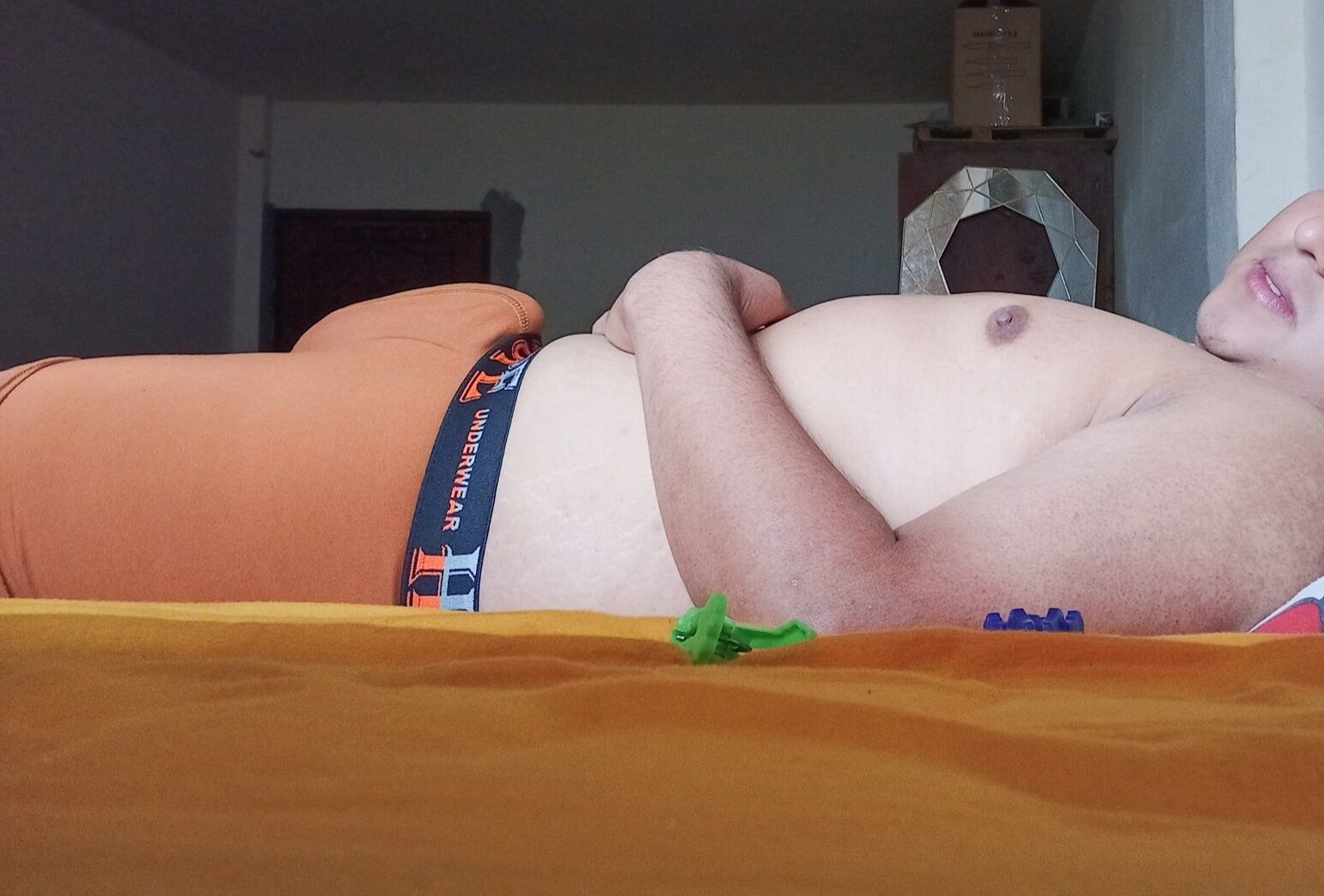 Me Lying Down and my Penis Standing - 01 (In Underwear) #14